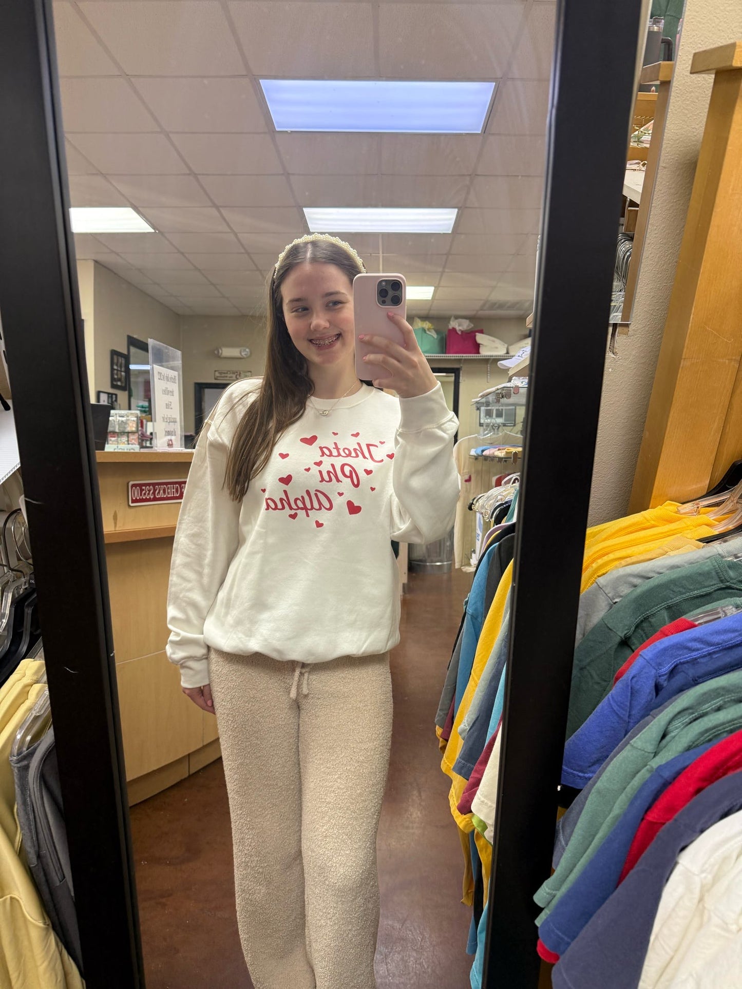 Valentine's Sorority Sweatshirt