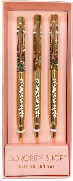 Sorority Glitter Pens