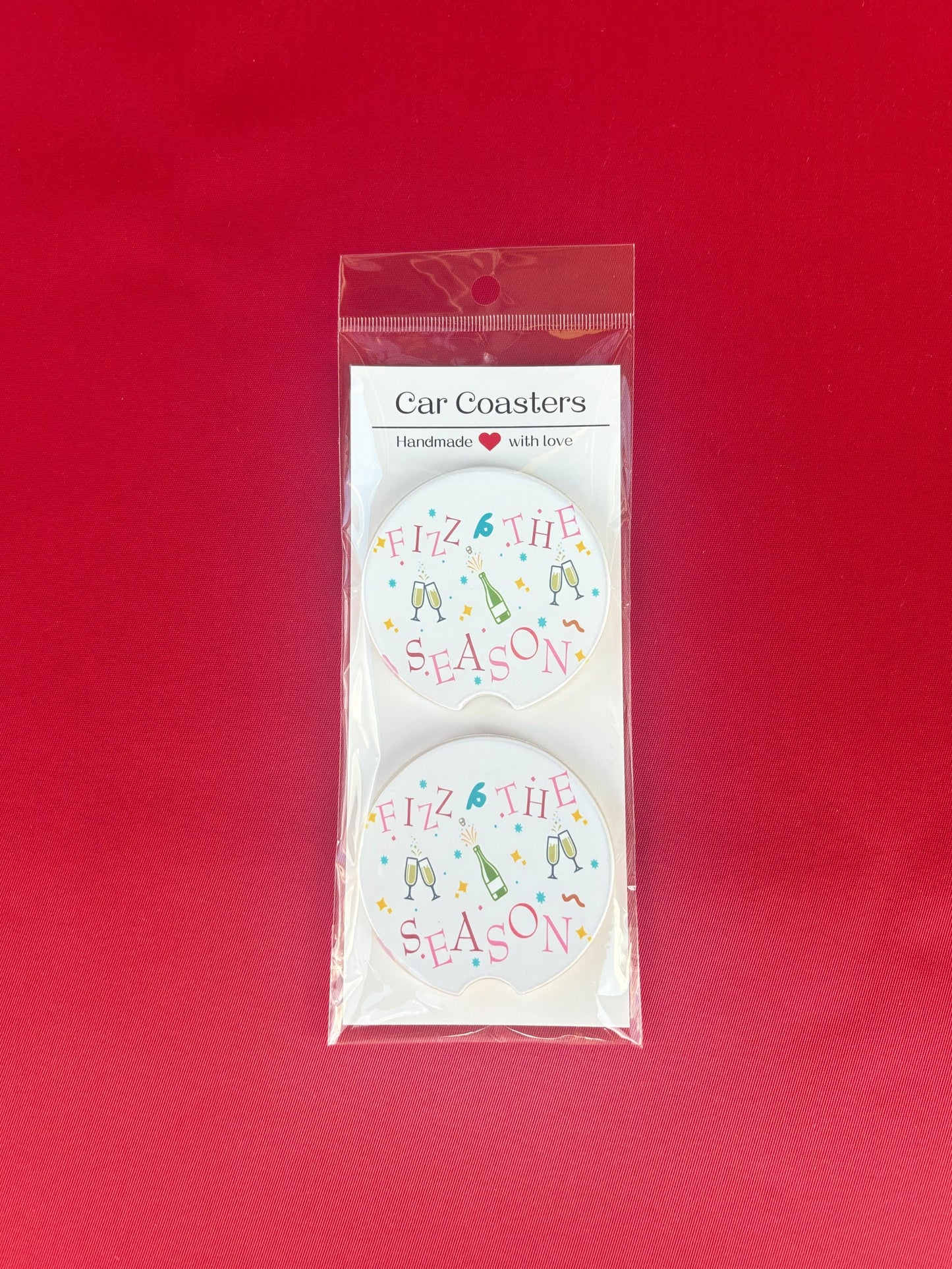 Fizz The Season Car Coaster