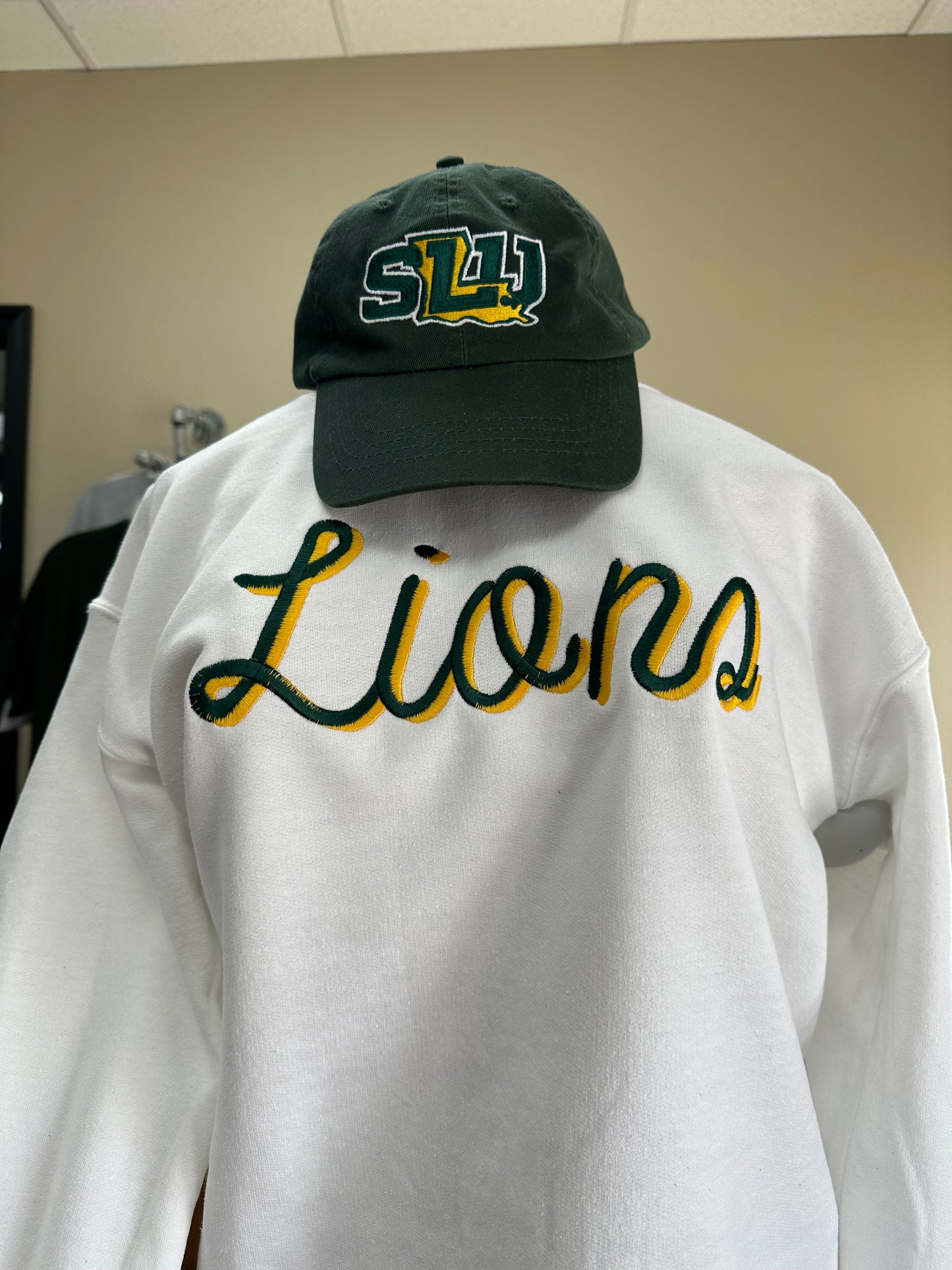 Lions Script Sweatshirt