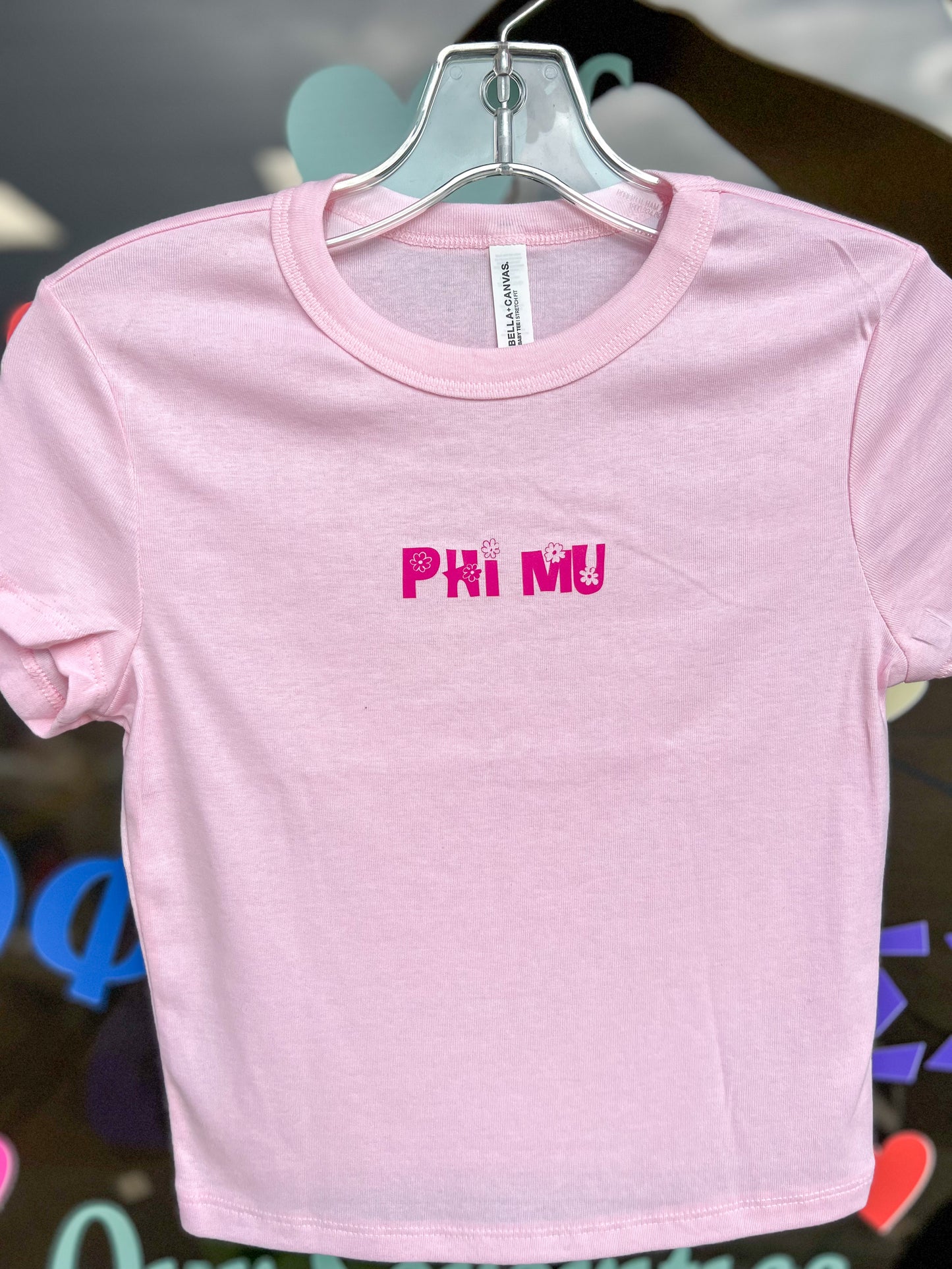 Dainty Sorority Baby Tee