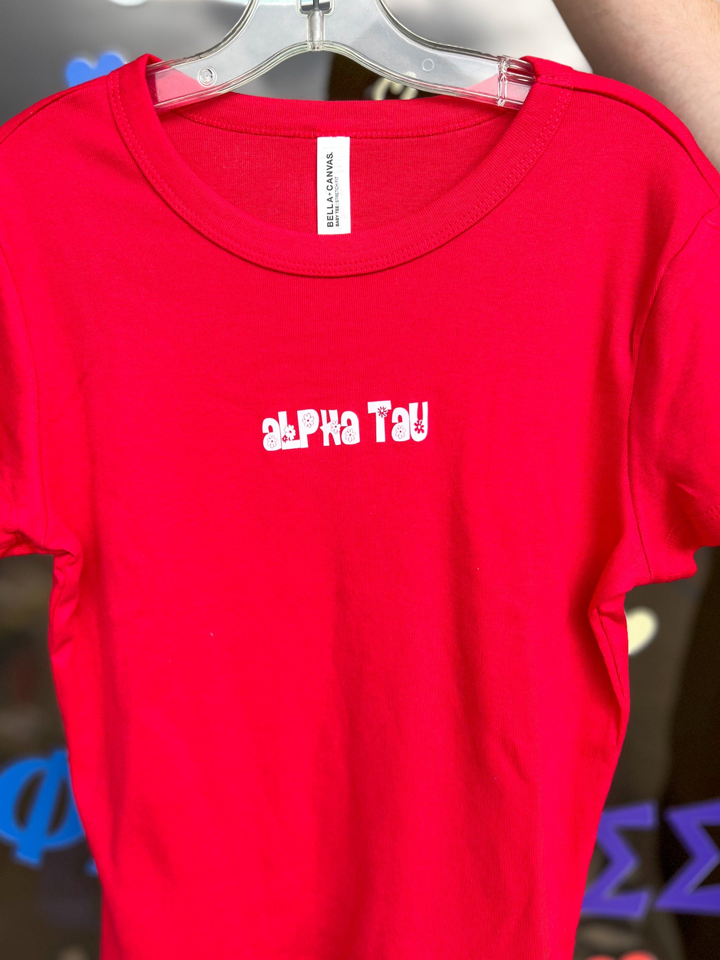 Dainty Sorority Baby Tee