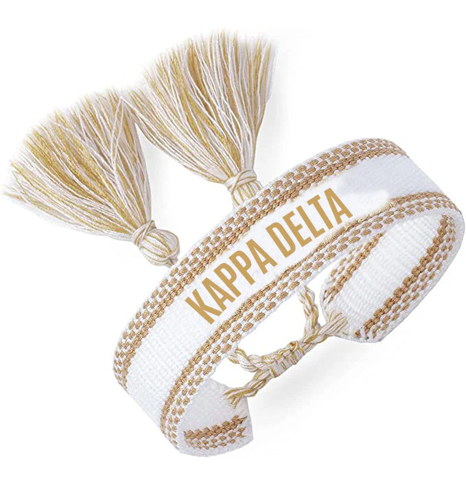 Woven Sorority Bracelets