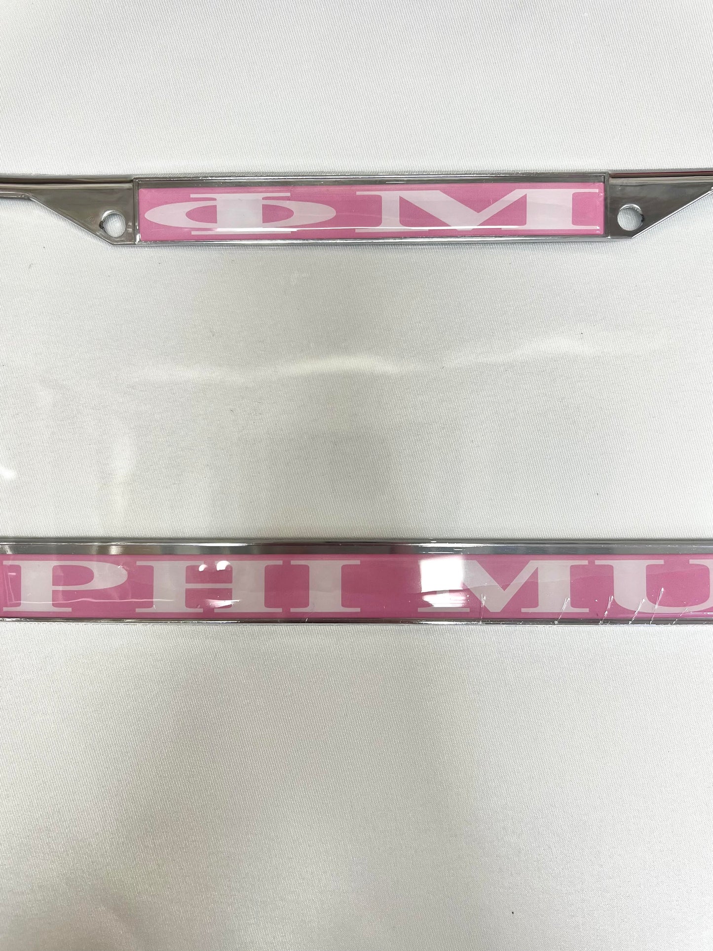 Sorority License Plate Cover