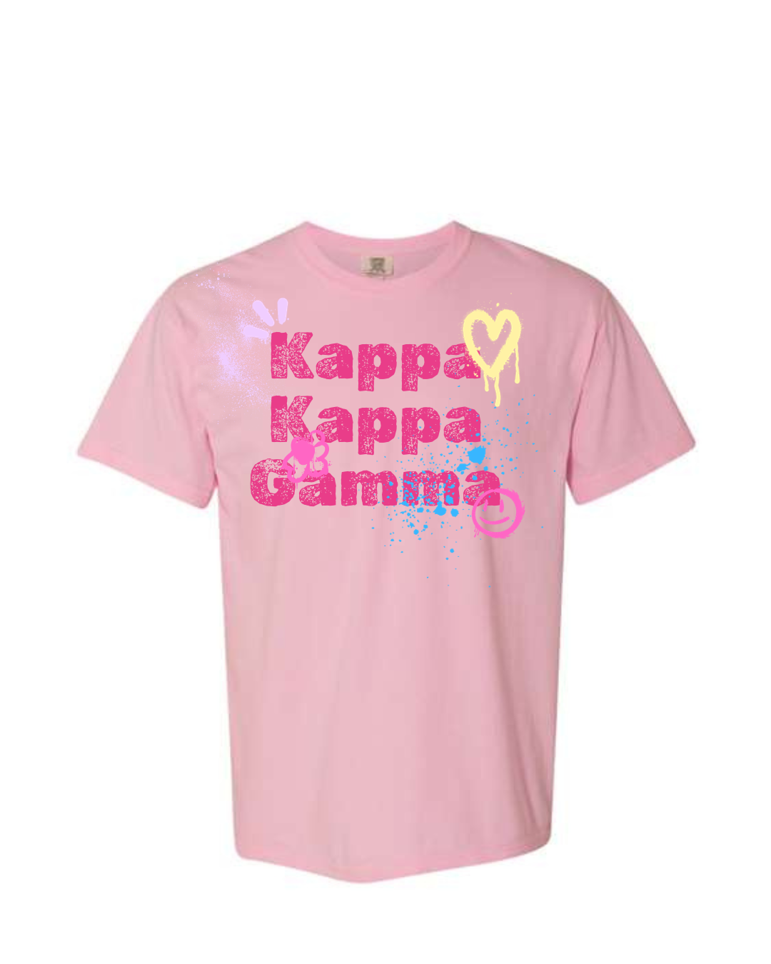 Kappa Kappa Gamma Airbrush Tee