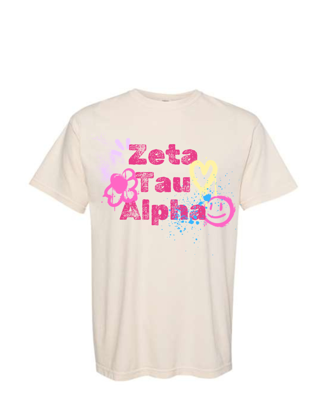 Zeta Tau Alpha Airbrush Tee