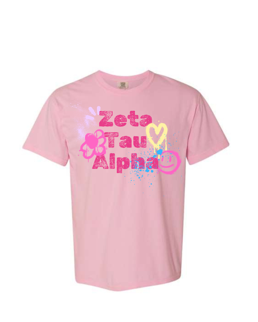 Zeta Tau Alpha Airbrush Tee