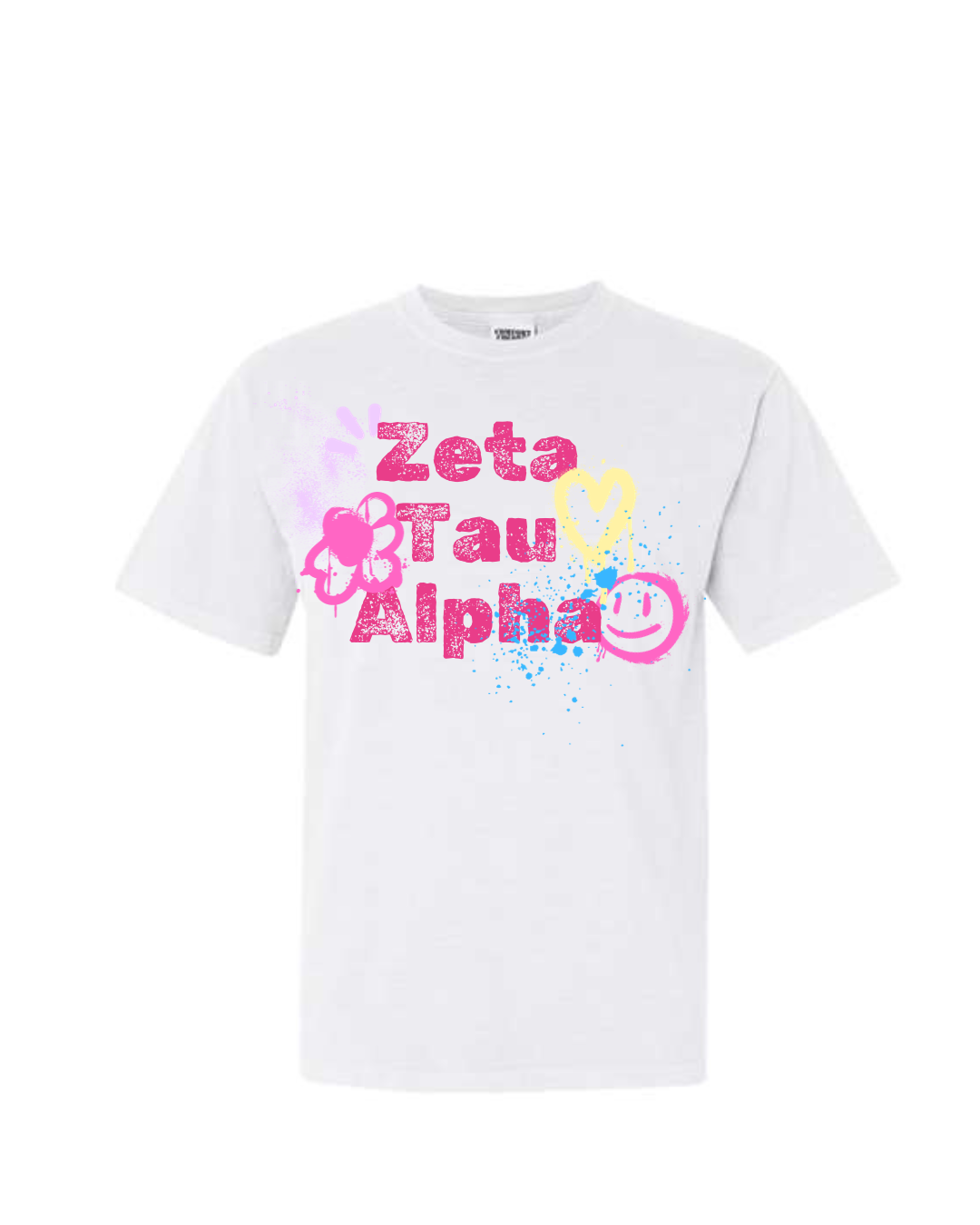 Zeta Tau Alpha Airbrush Tee