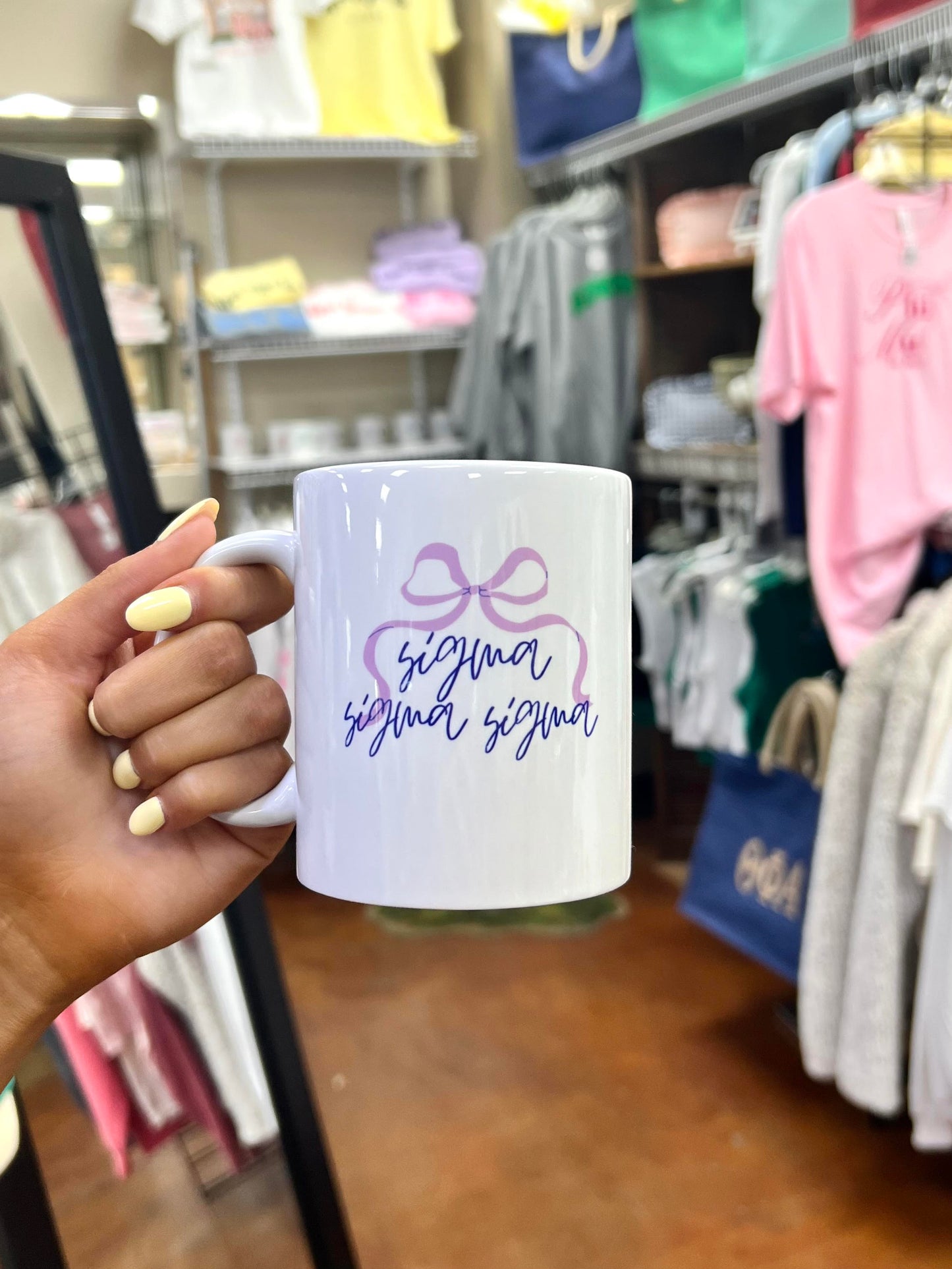 Sorority Bow Mug
