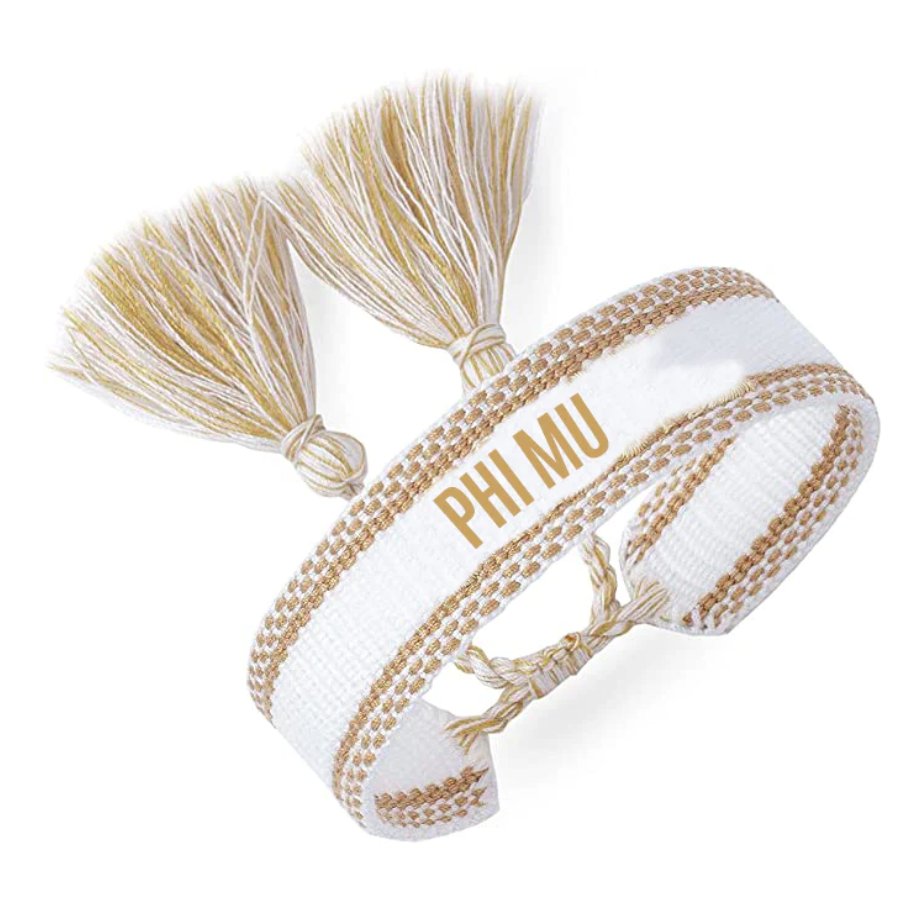 Woven Sorority Bracelets