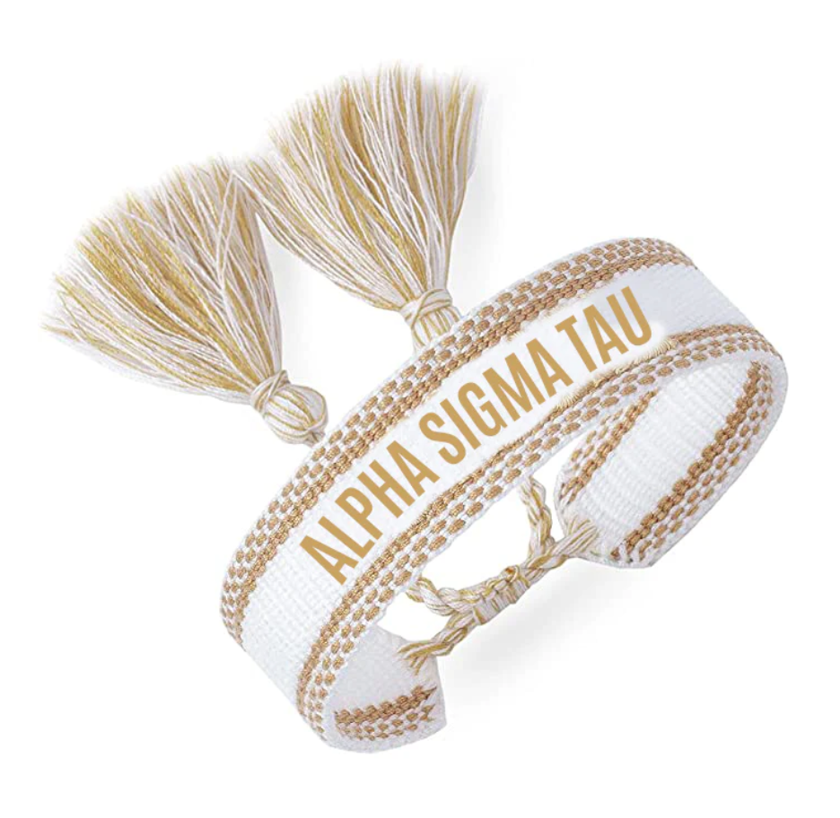 Woven Sorority Bracelets