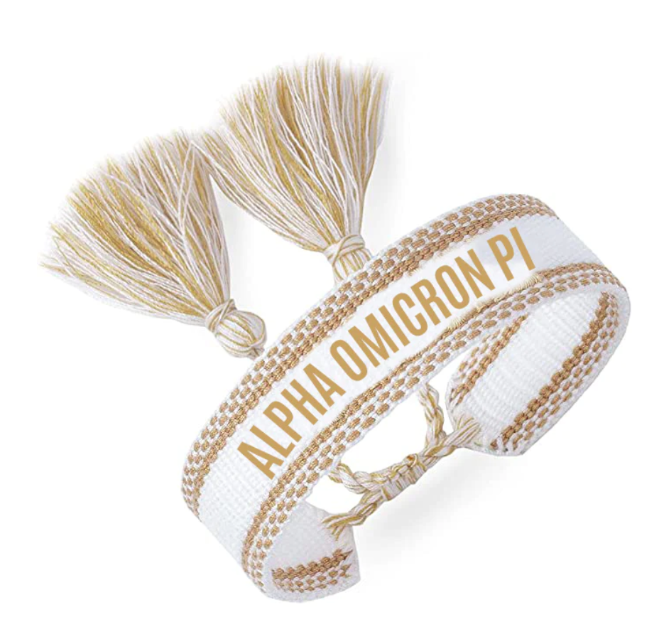 Woven Sorority Bracelets