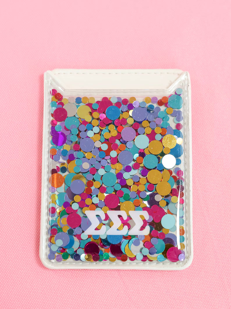 Confetti Sorority Phone Wallet