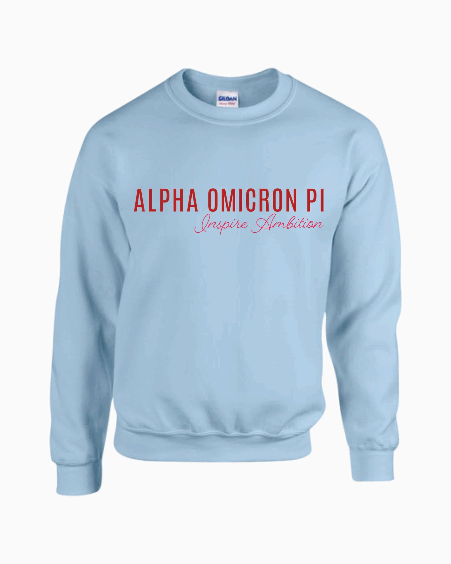 Alpha Omicron Pi Logo Crewneck