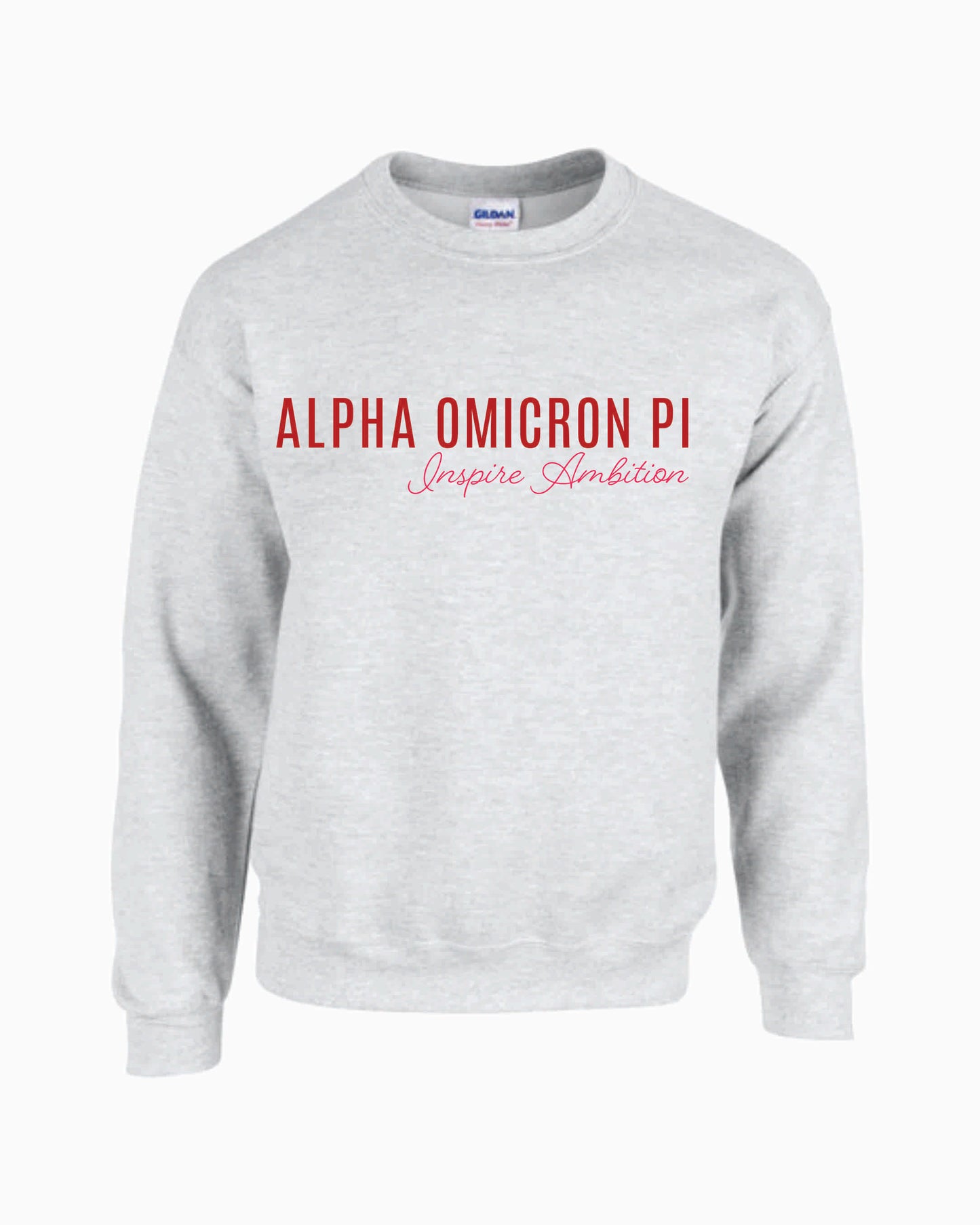 Alpha Omicron Pi Logo Crewneck