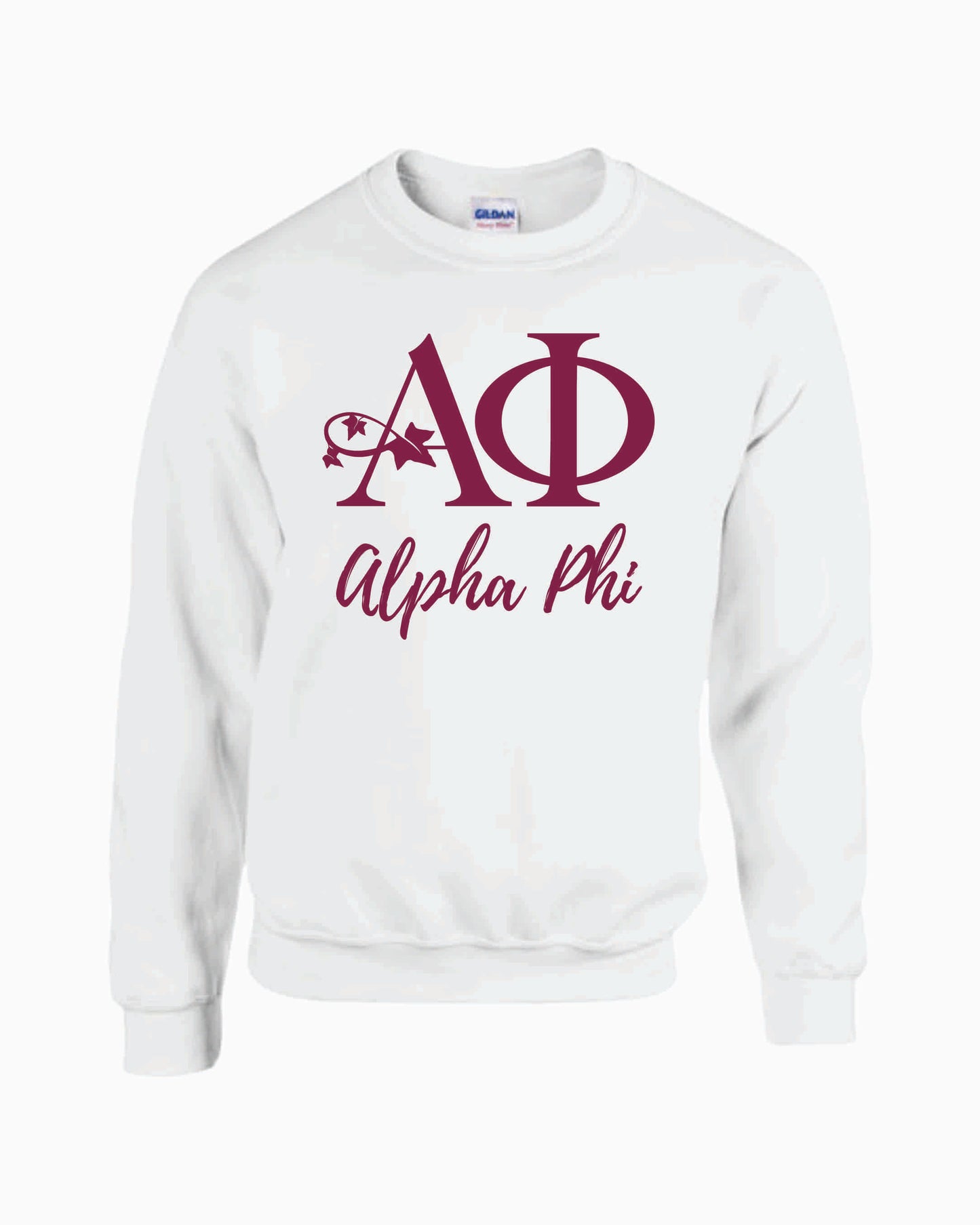 Alpha Phi Logo Crewneck