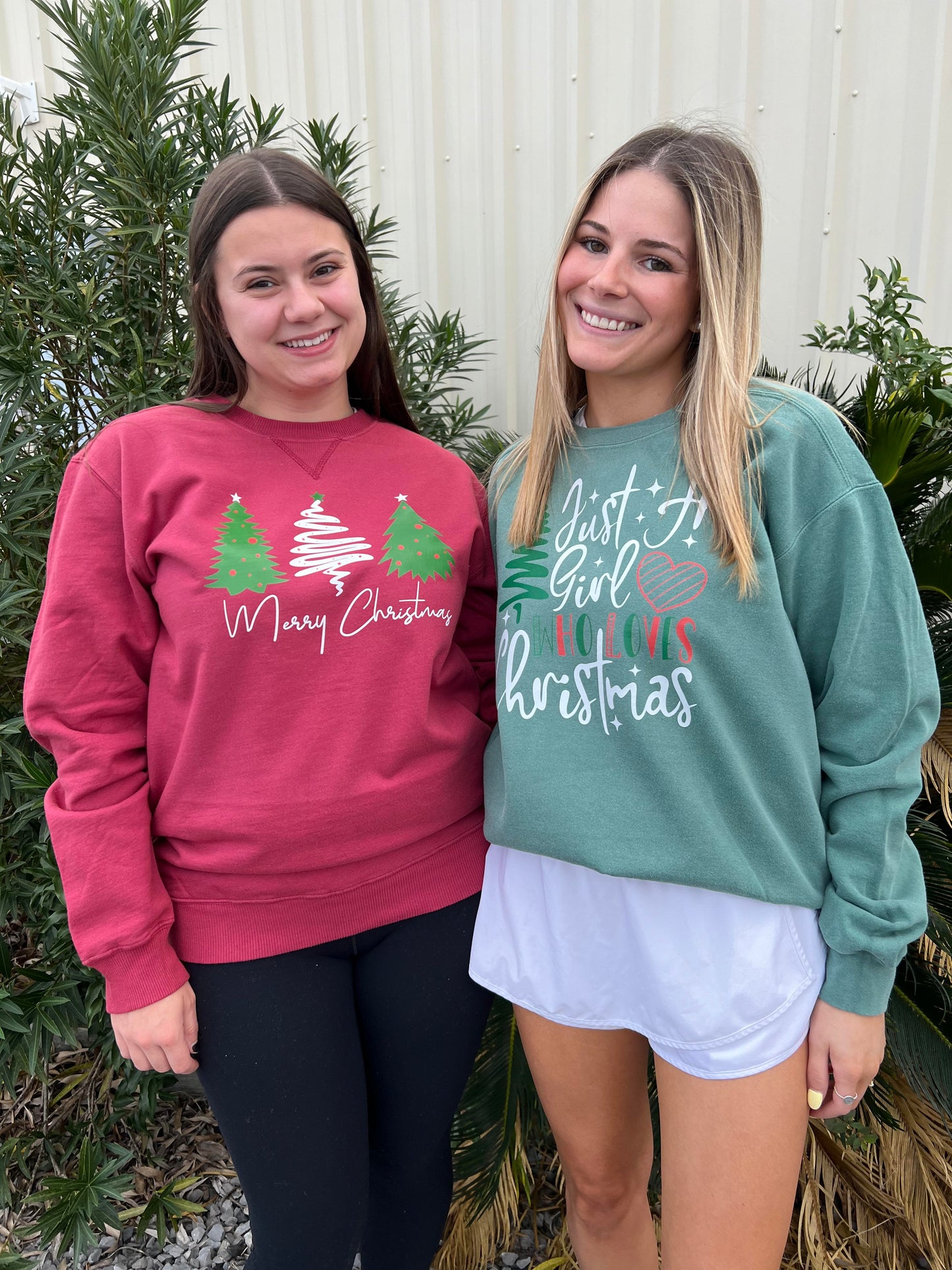 Green Christmas Sweatshirt