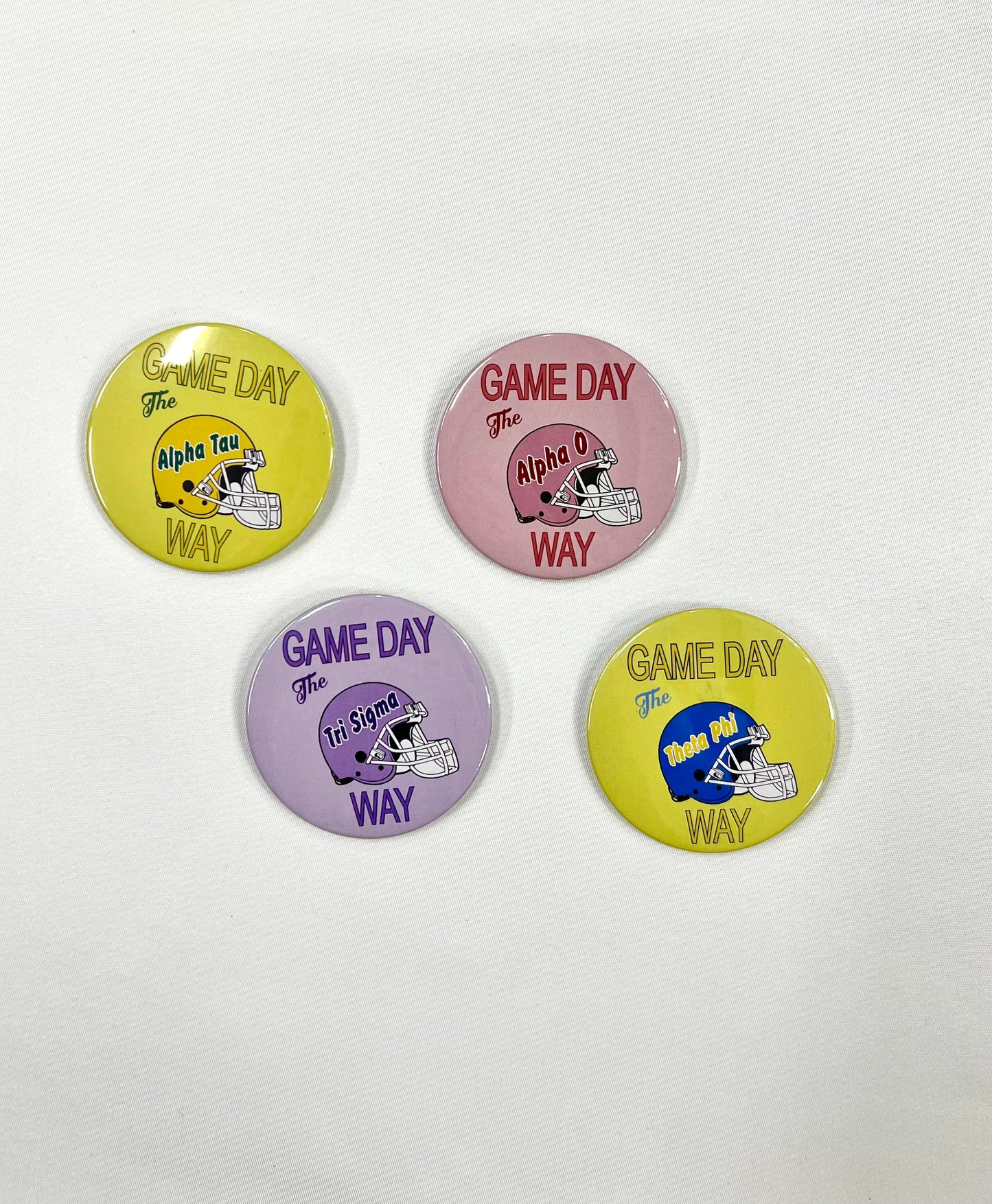 Gameday Pins Colored
