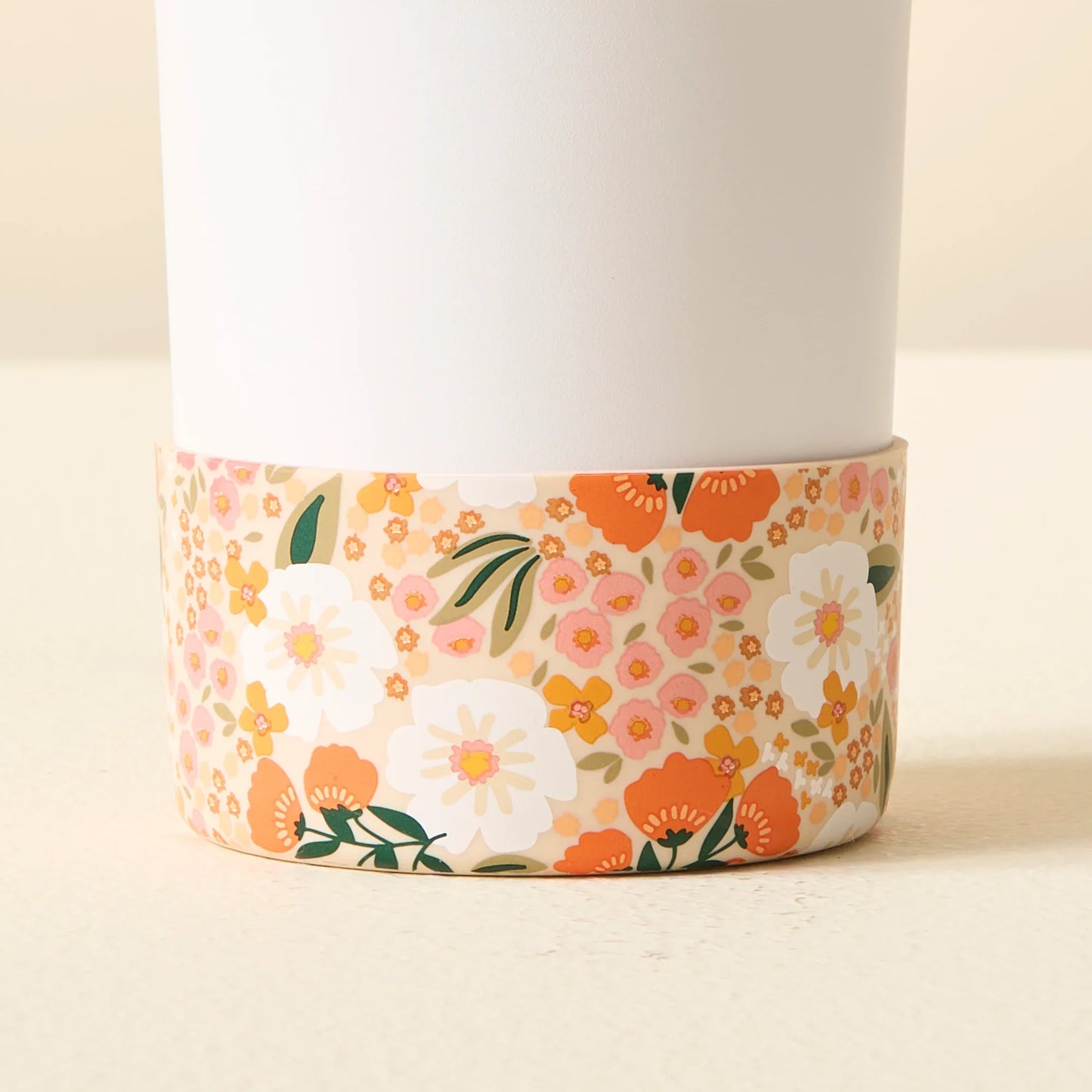 Floral Tumbler Boot Non-Slip