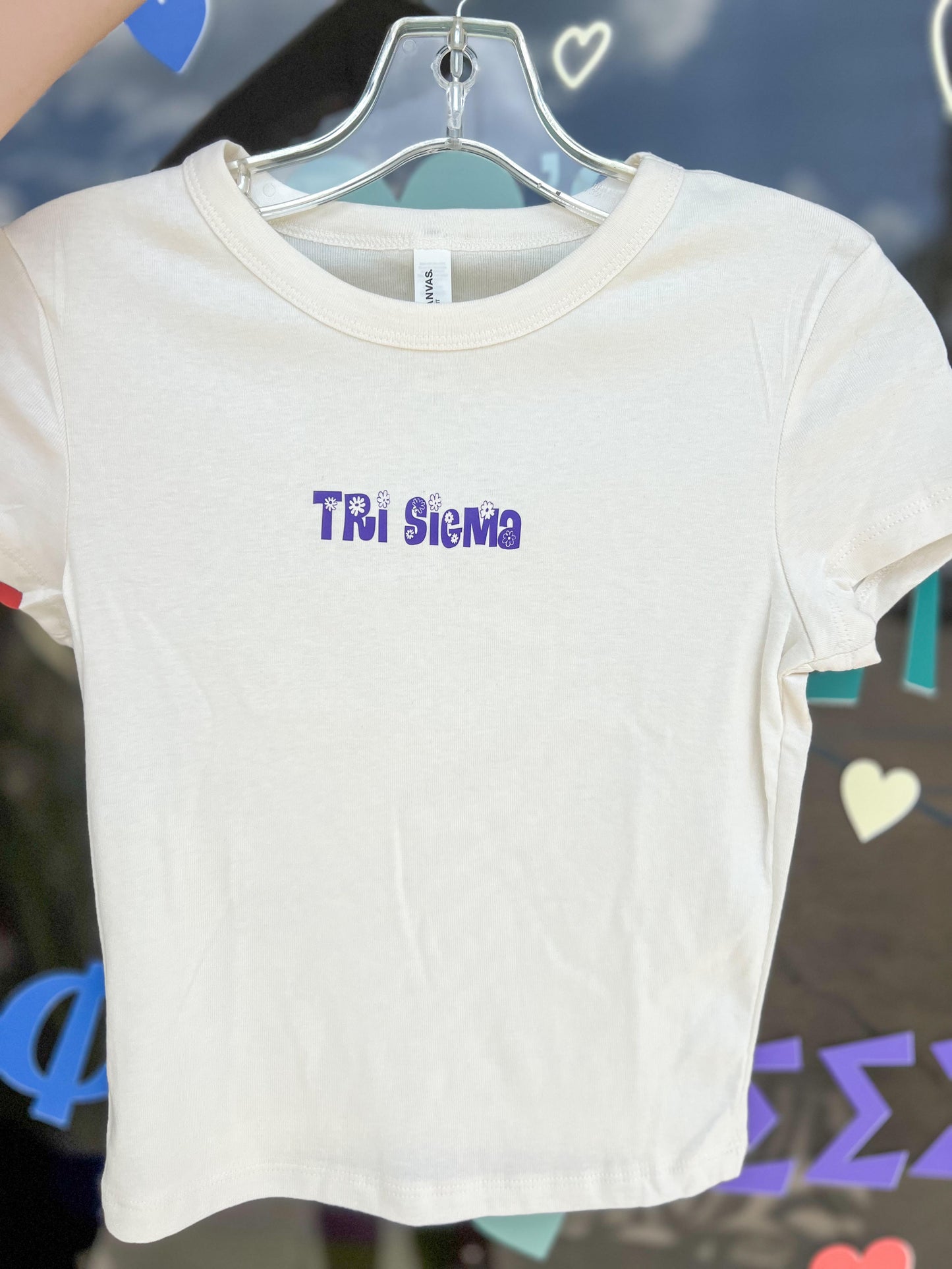 Dainty Sorority Baby Tee