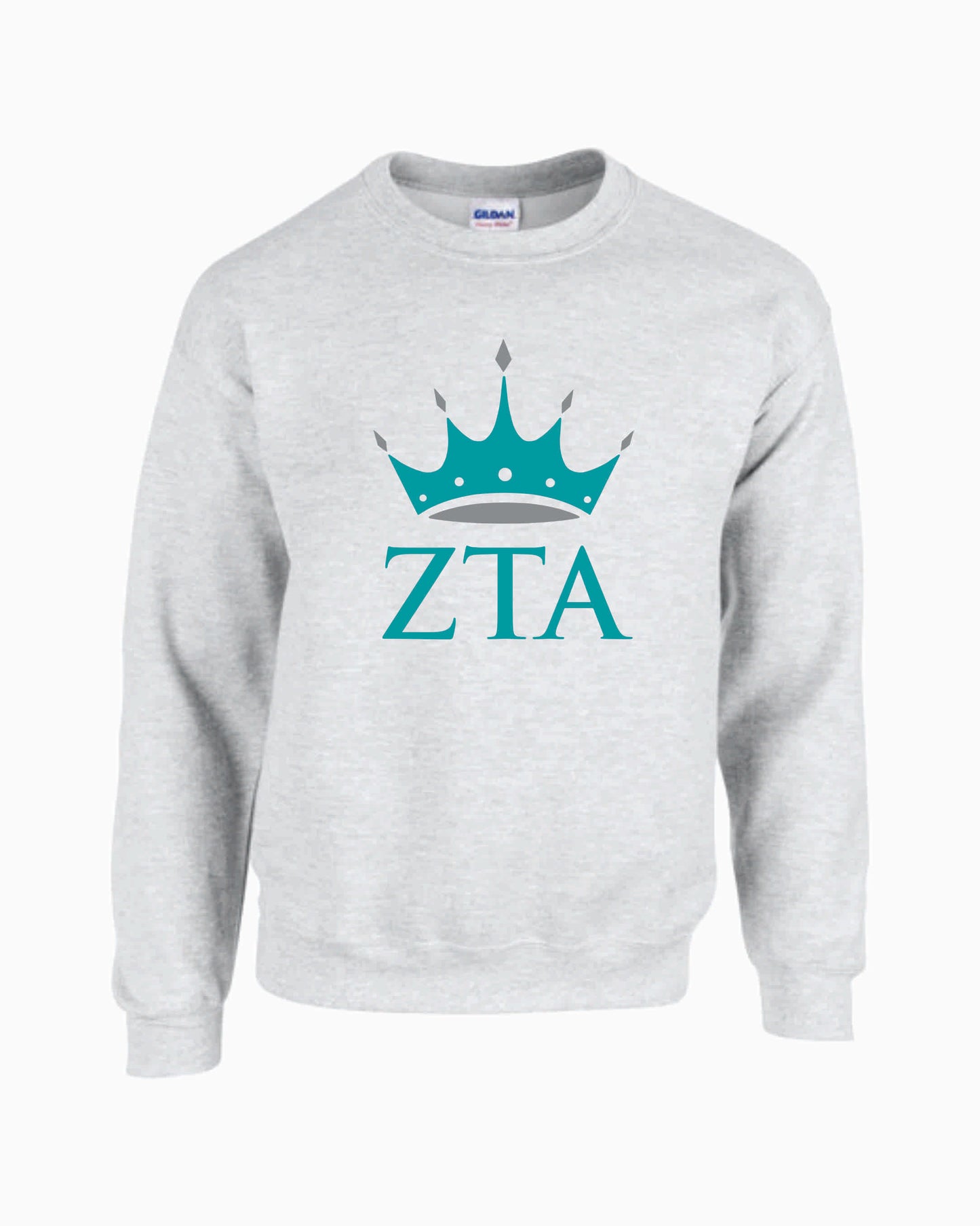 Zeta Tau Alpha Logo Crewneck