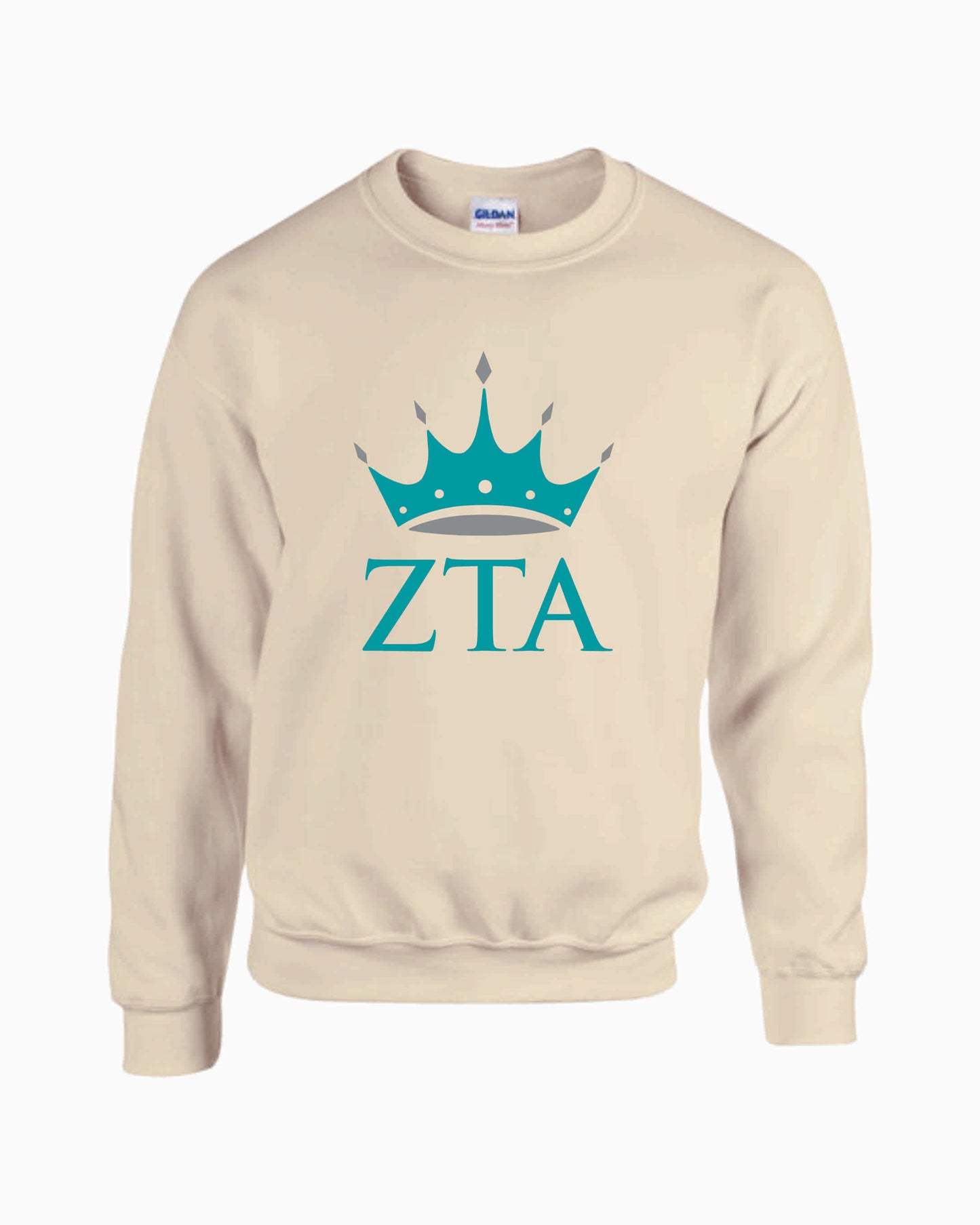 Zeta Tau Alpha Logo Crewneck