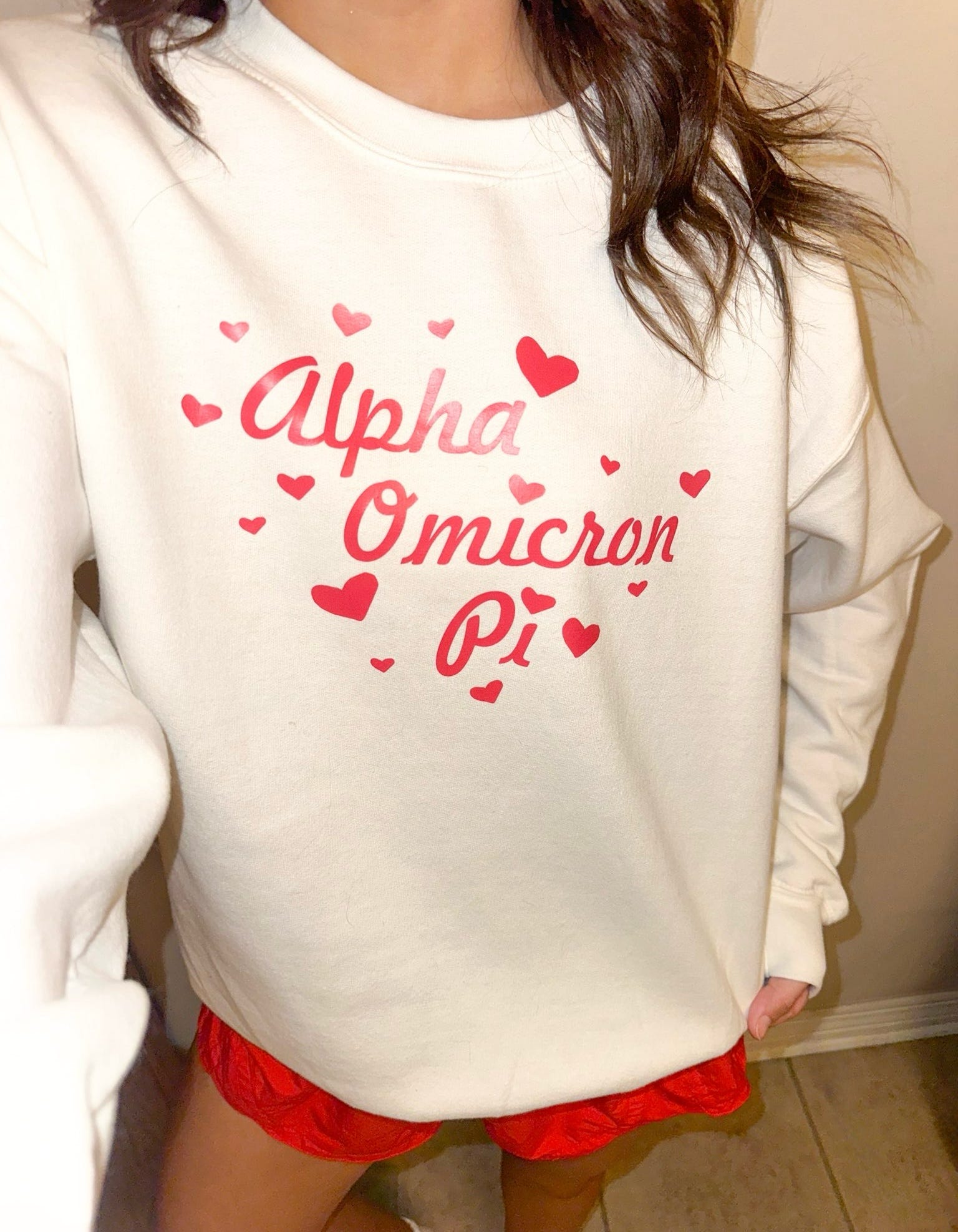 Valentine's Sorority Sweatshirt