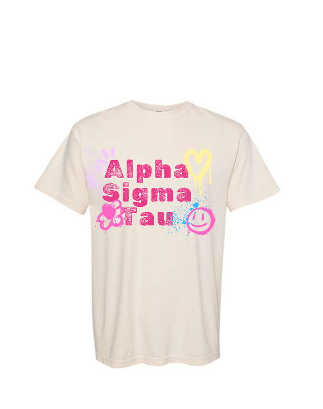 Alpha Sigma Tau Airbrush Tee