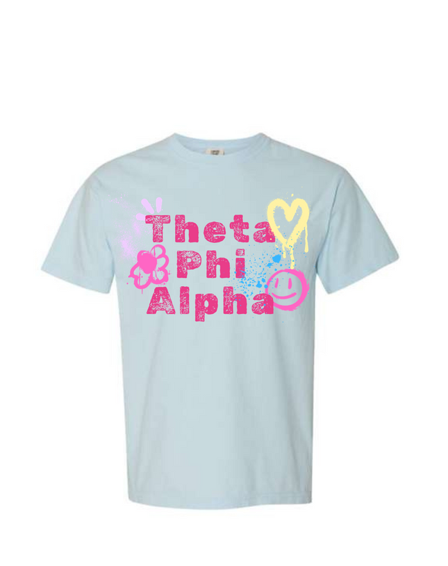 Theta Phi Alpha Airbrush Tee