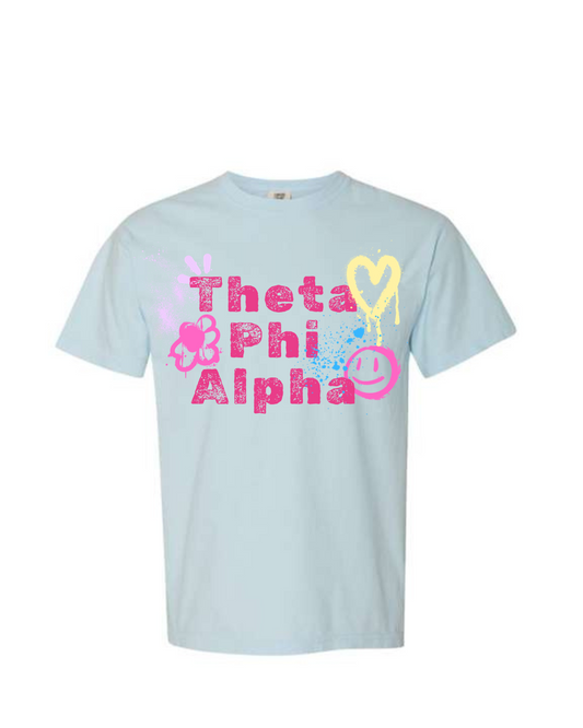 Theta Phi Alpha Airbrush Tee