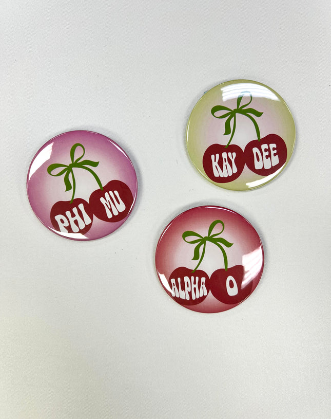 Cherry Gameday Pin