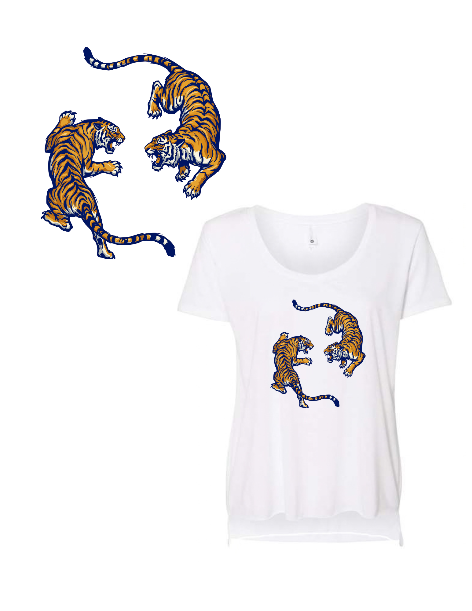 Tiger tee