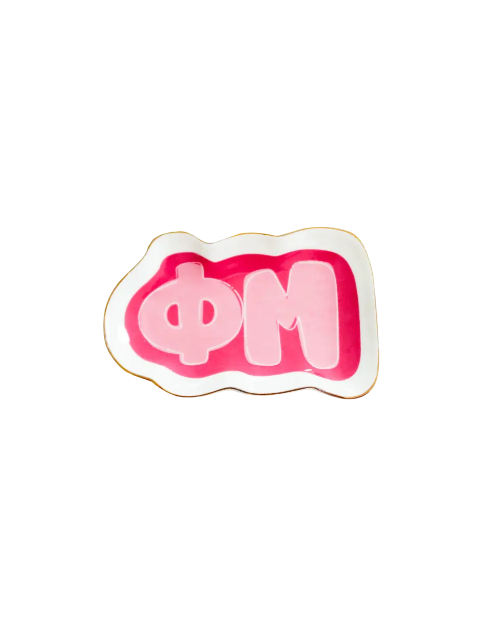 Phi Mu trinket tray