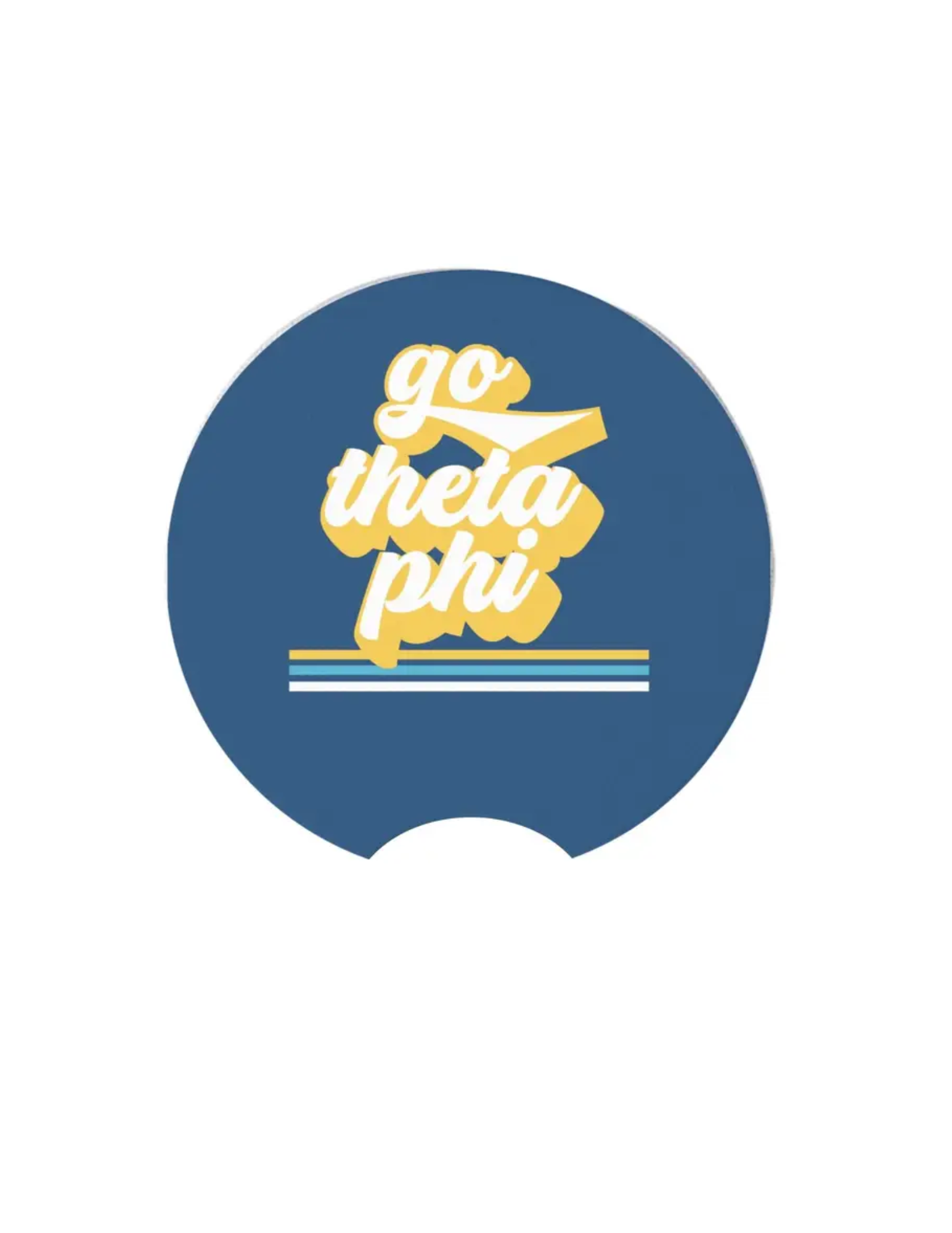 Theta Phi Alpha car coaster
