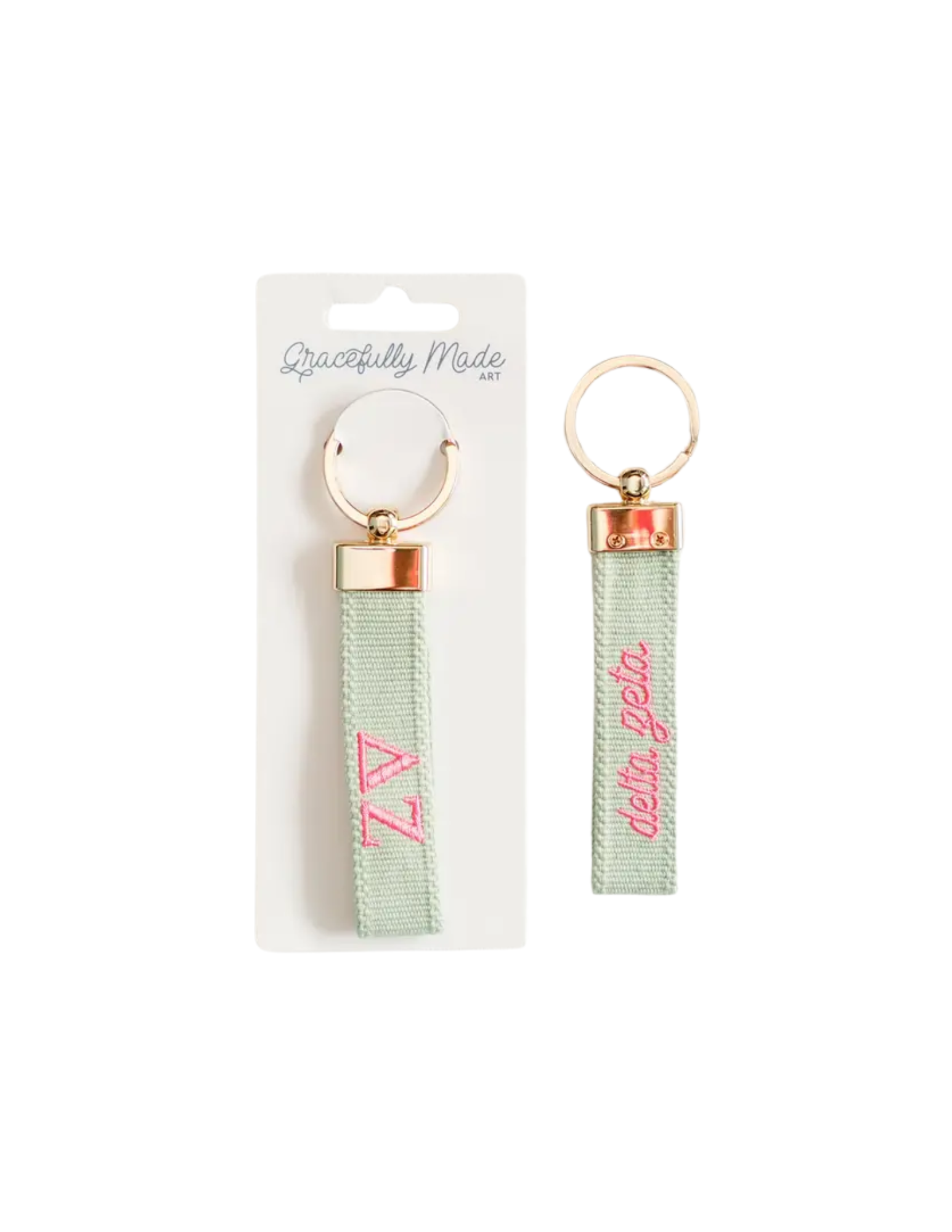 Delta Zeta Keychain