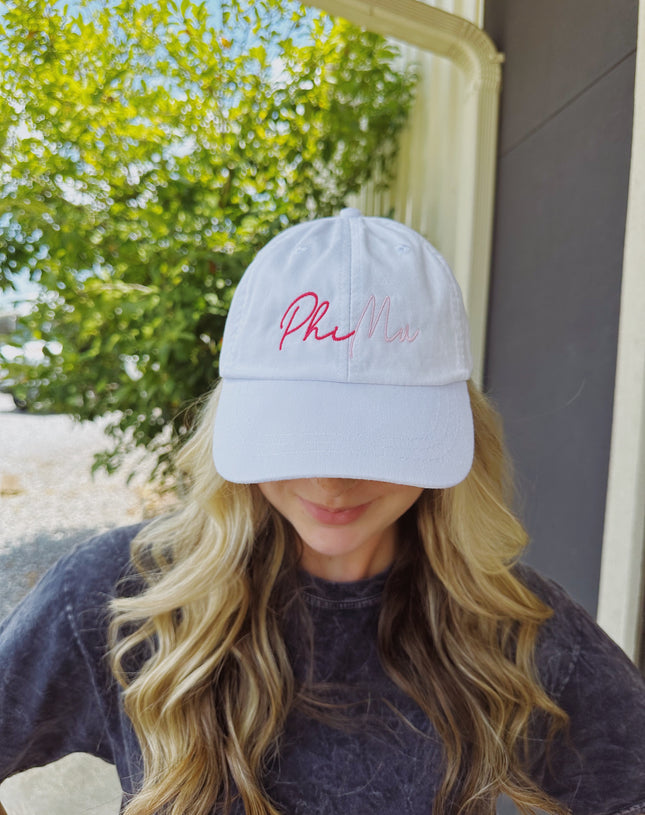 Sorority Ombre Script Hats