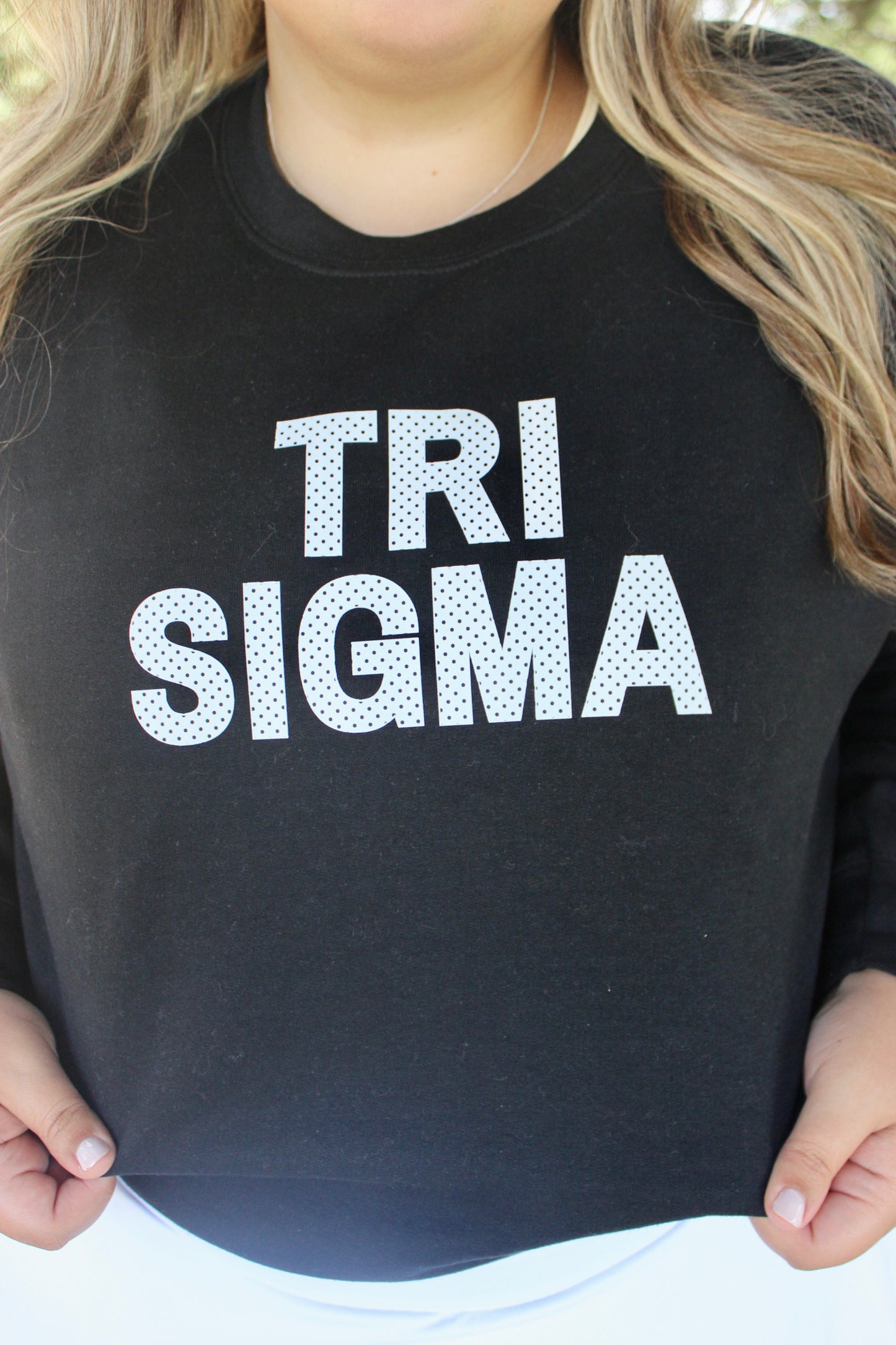 The Classic Polka Dot Sweatshirt