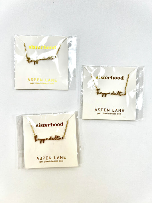 KD Aspen Lane Gold Necklace