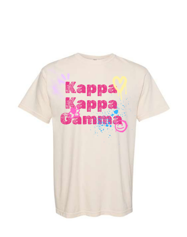 Kappa Kappa Gamma Airbrush Tee