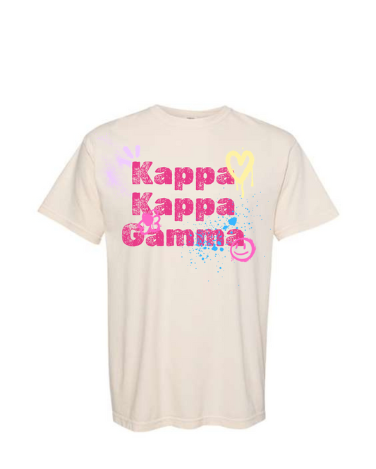 Kappa Kappa Gamma Airbrush Tee