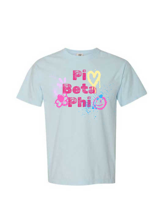 Pi Beta Phi Airbrush Tee