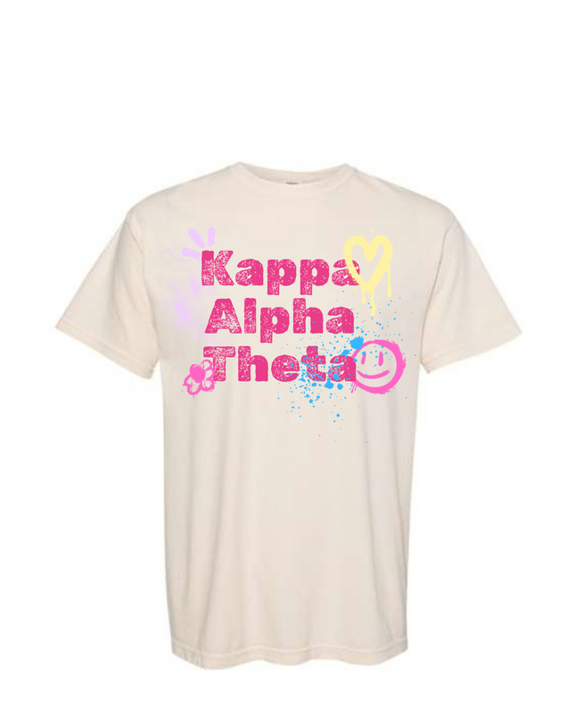 Kappa Alpha Theta Airbrush Tee
