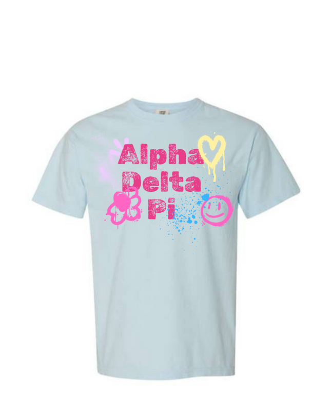 Alpha Delta Pi Airbrush Tee