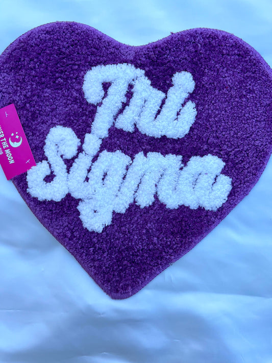 Sorority Heart Rug