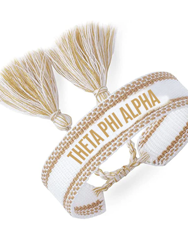 Woven Sorority Bracelets