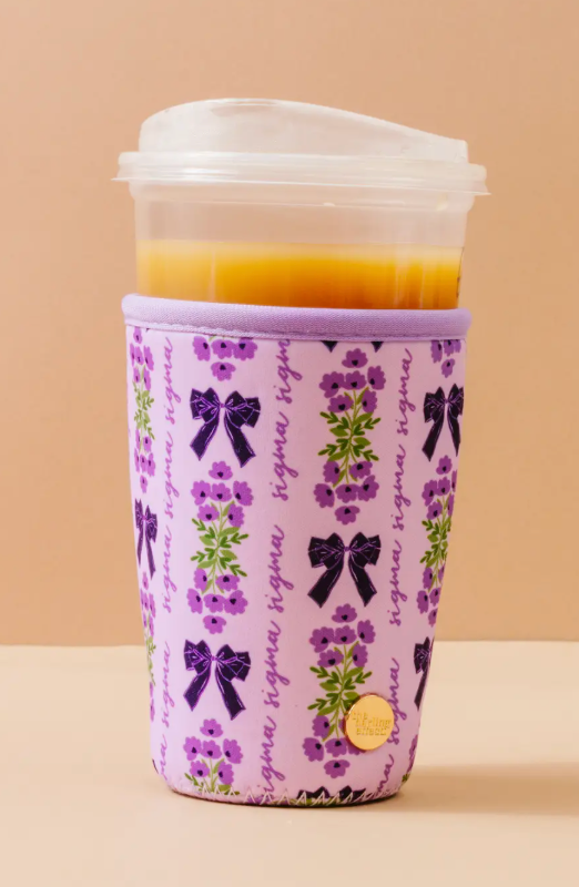 Floral Tea Koozie