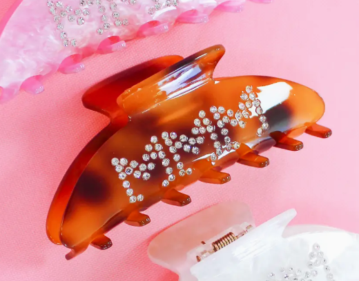 Bedazzled Claw Clip