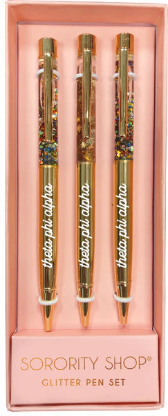 Sorority Glitter Pens
