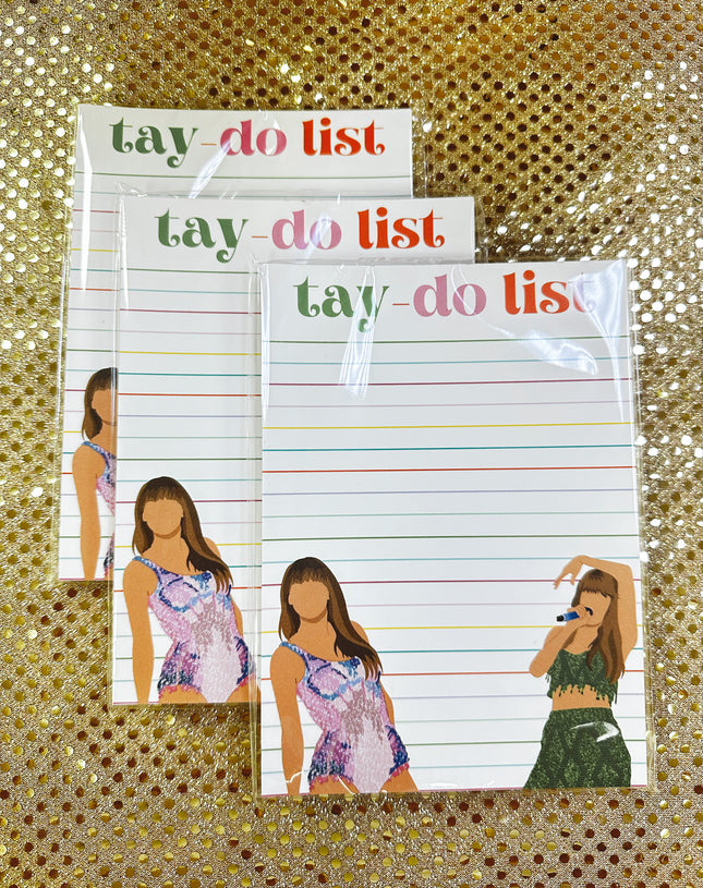Tay-Do List Notepad