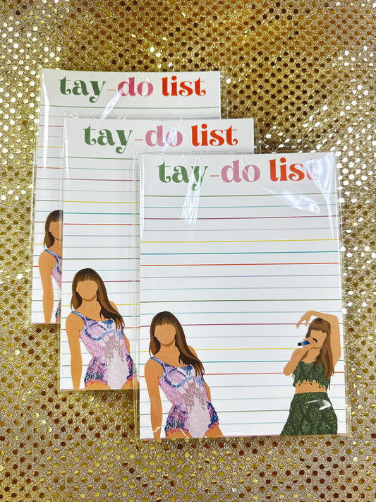 Tay-Do List Notepad